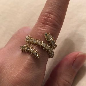 Kendra Scott gold wrap ring